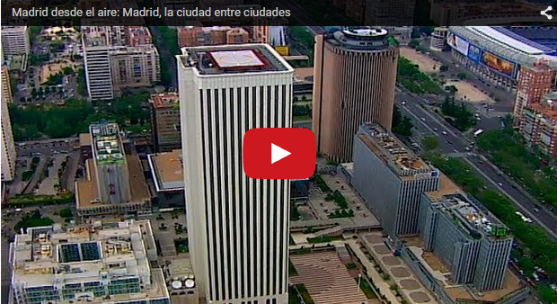 Video Madrid desde el aire, la ciudad entre ciudades