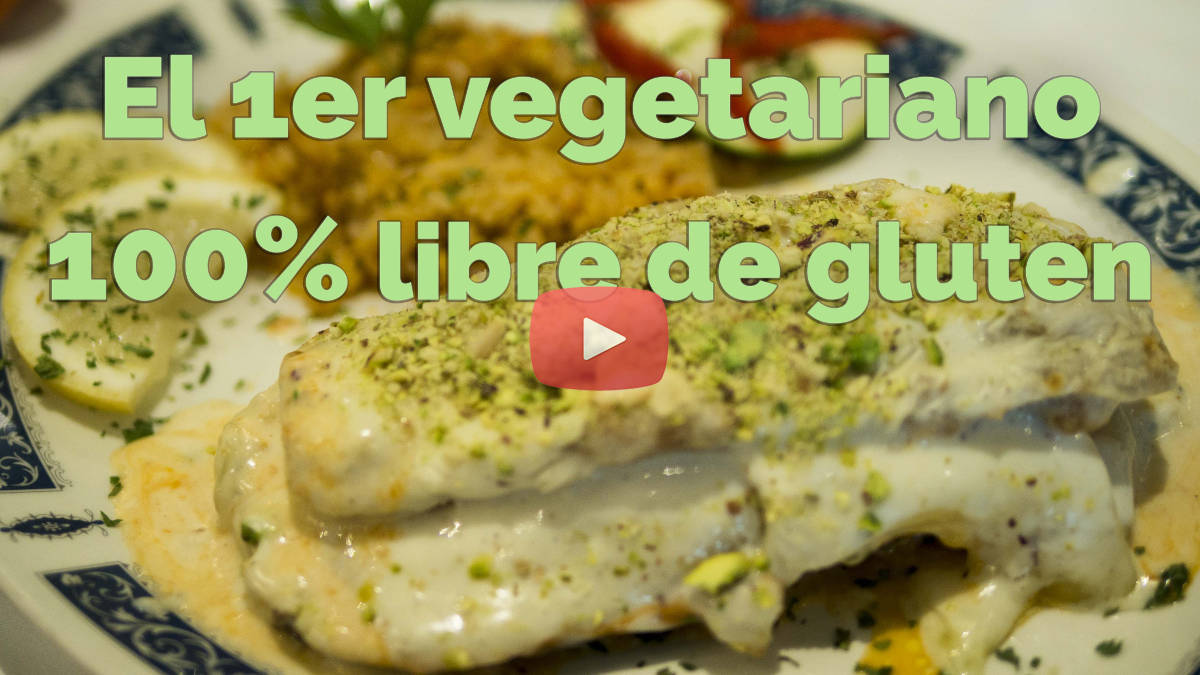 Video Restaurantes vegetarianos sin gluten en Madrid centro
